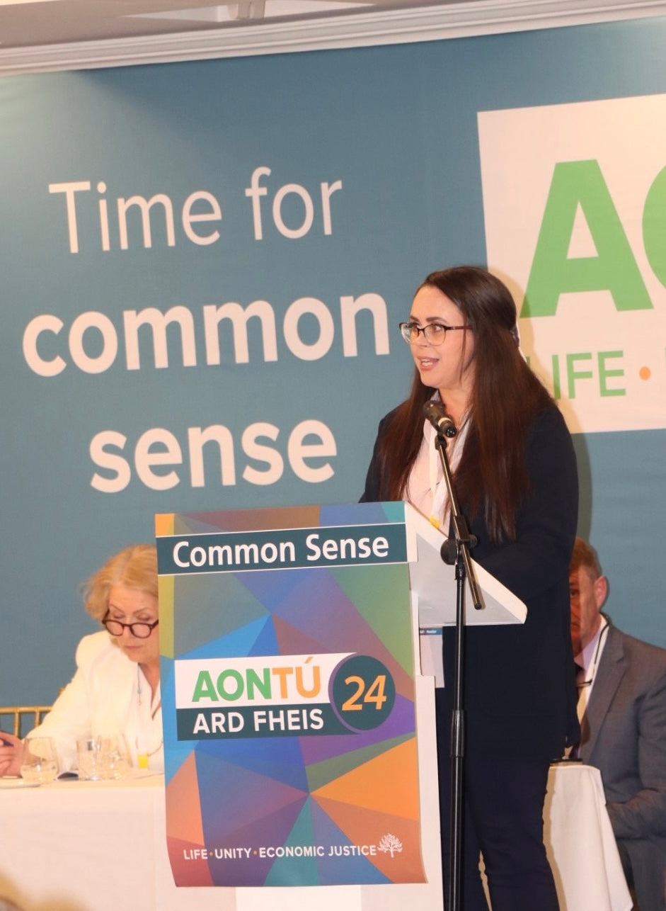 Catherina O'Sullivan Addresses Rural Healthcare at Aontú Ard Fheis - 28/04/24